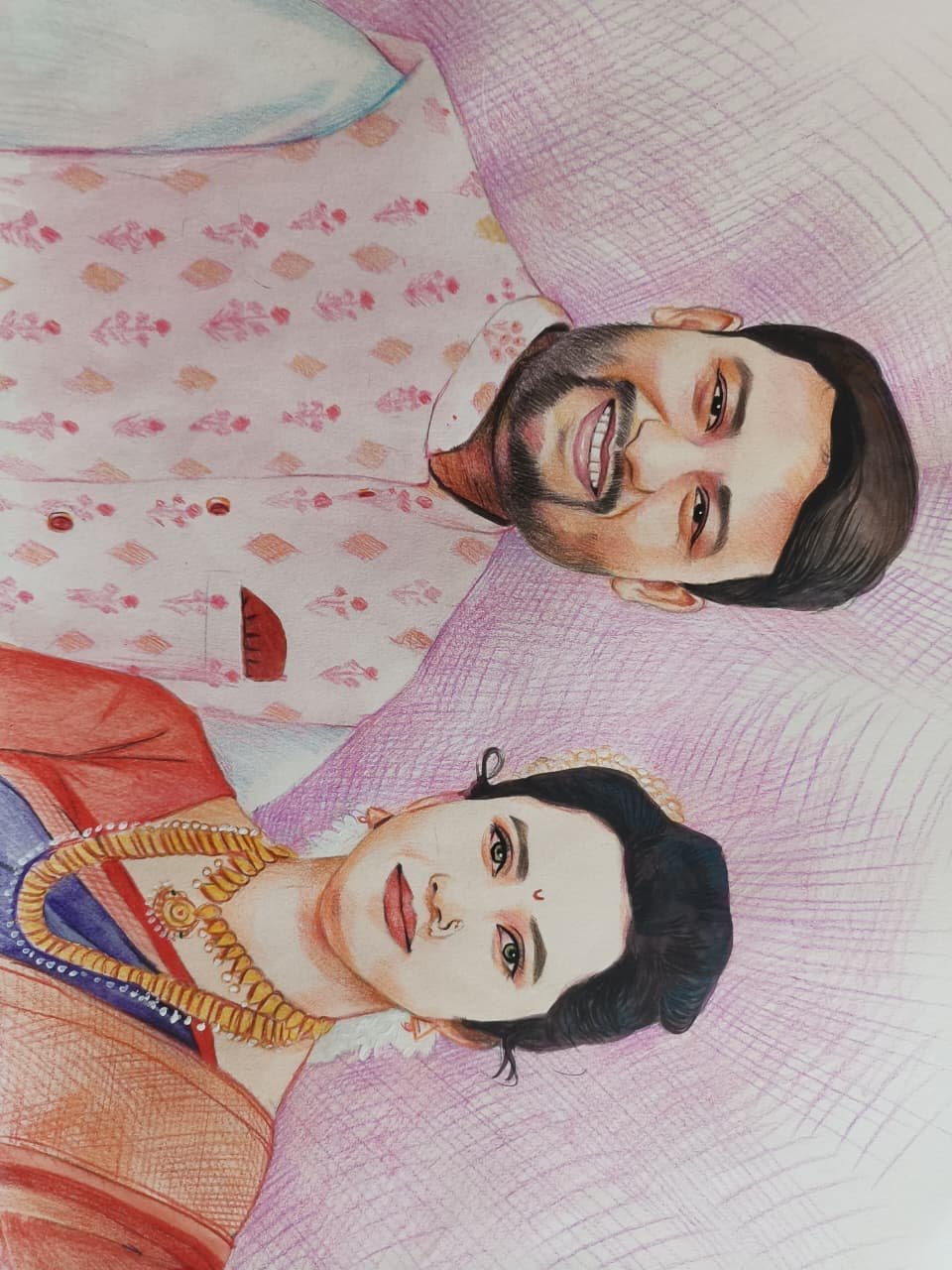 Couple Sketch artwork 6